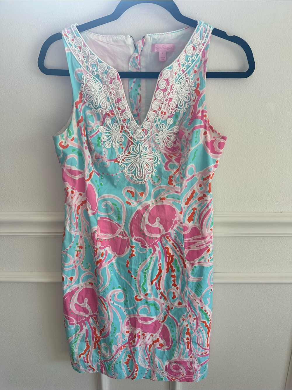 Lilly Pulitzer jellyfish a-line sheath dress